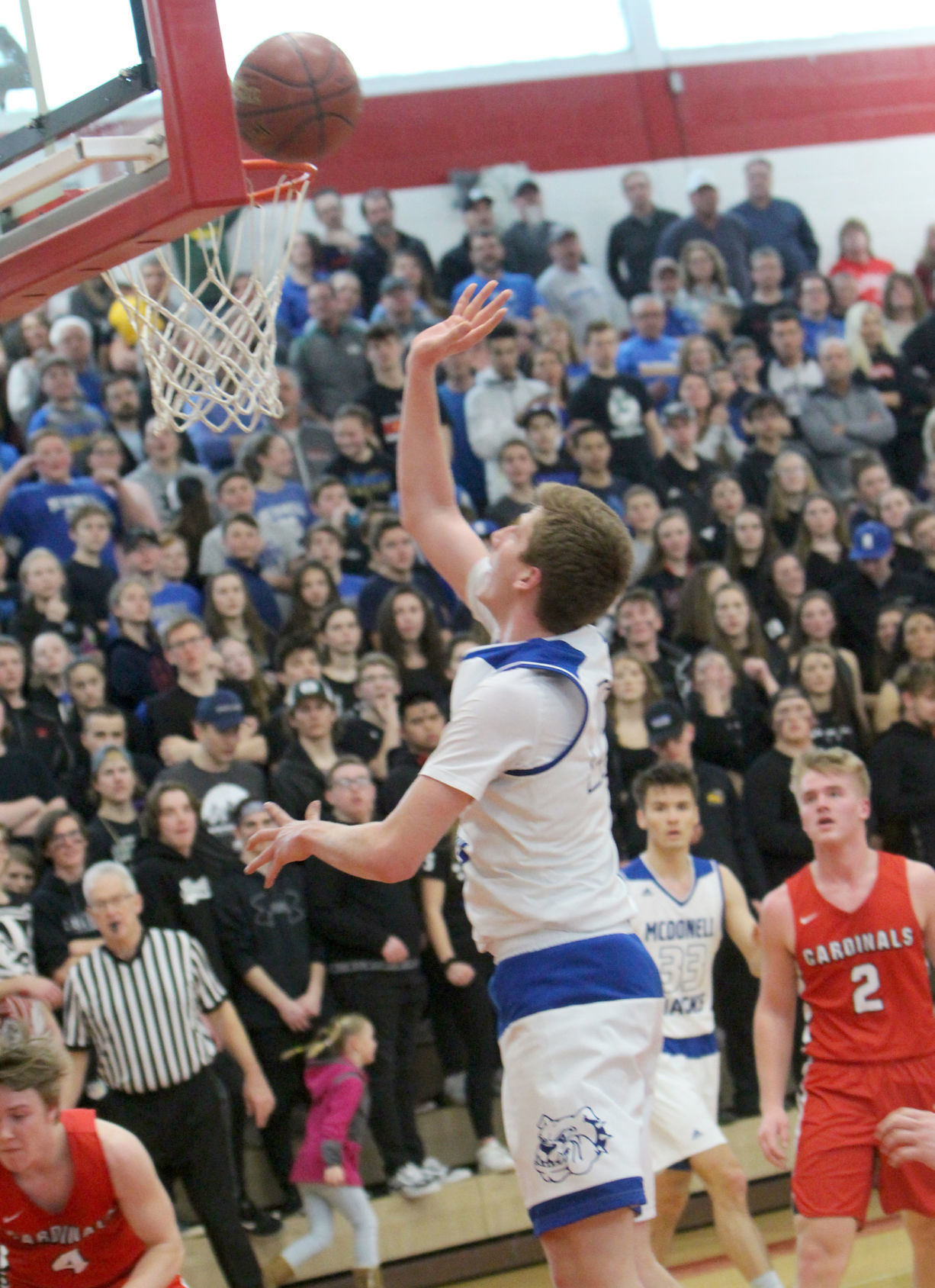 McDonell boys basketball vs Luck at Chi-Hi 3-9-19